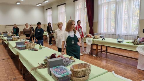 Őszi szárazvirág-kötészeti verseny