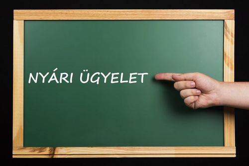 Nyári ügyelet 2026